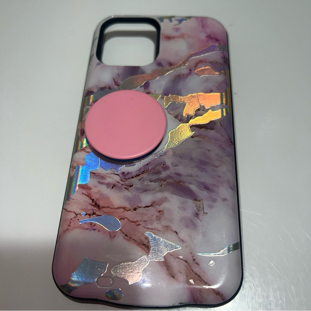 Luxy Lemon Marble Battery Charging Phone Apple iPhone 13 Pro Max
